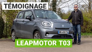 Leapmotor T03  la meilleure citadine électrique [upl. by Nahamas]