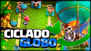 EL NUEVO CICLADO RAPIDO DE GLOBO PARA ESTE META SORPRENDE 2 GLOBOS A LA VEZ  Clash Royale [upl. by Noe]