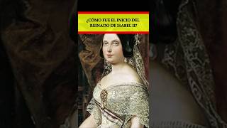 Inicio reinado Isabel II historia historiadeespaña bachillerato shorts españa history [upl. by Modeerf135]