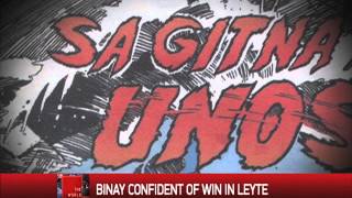 Binay campaigns in Yolandahit Leyte [upl. by Amikehs]