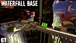 Waterfall BASE TOUR  The Center Redwoods E11  ARK Survival Evolved [upl. by Samalla]