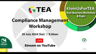 Compliance Management Workshop JoinUsForTEA [upl. by Golub906]