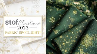 Introducing Stof Christmas 2023 Collection  Shabby Fabrics [upl. by Dela]