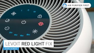 How To Turn Off Levoit Filter Indicator Red Light [upl. by Sartin]