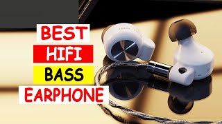 Top 5 Best HiFi Bass Earphones 2024 [upl. by Devona]