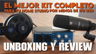 PRESONUS audiobox 96 STUDIO unboxing y review de la mejor opción para producir tu podcast y musica [upl. by Durwyn]