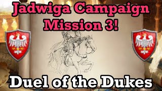 Age of Empires 2 Definitive Edition  Jadwiga Campaign quotDuel of the Dukesquot  Hard Playthrough [upl. by Haiacim]