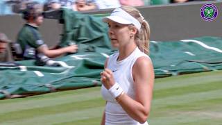 Outstanding double lob rally  Wimbledon 2024 [upl. by Cristi]