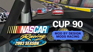 Nascar Racing 2003  CUP 90 Mod  Las Vegas Night [upl. by Malin]