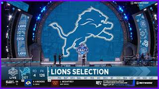 2024 NFL Draft breaks alltime attendance record Lions draft British Columbia OL Giovanni Manu [upl. by Vergos137]