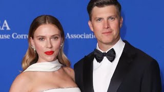 Scarlett Johansson and Colin Jost Have Glam Date Night at White House Correspondents Dinner [upl. by Kirschner]