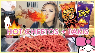 DIY HOT CHEETOS COSTUME 100 LAYERS OF HOT CHEETOS [upl. by Walke991]