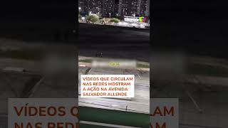 Moradores do Recreio usam canetas de laser para avisar motorista sobre assaltantes [upl. by Naoj]