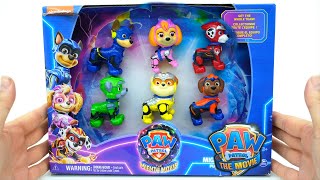 Paw Patrol Unboxing Review  PAW Patrol The Mighty Movie Toy Collection [upl. by Samul511]