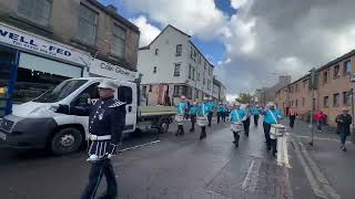 Newtown Defenders Fb  Lanark LOL 405 Anniversary Parade October 2024 [upl. by Etirugram900]