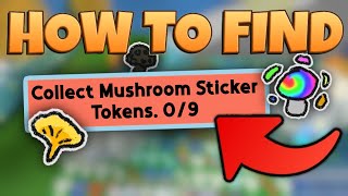 HOW TO GET ALL OF THE MUSHROOM STICKERS IN THE NEW BEESWARM UPDATE Sticker Update [upl. by Sension768]