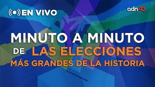 Minuto a minuto de las elecciones más grandes de la historia VotaMéxico2024 [upl. by Pilif]