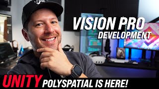 How To Get STARTED With Unity visionOS PolySpatial Tools Vision Pro Development [upl. by Lewert190]