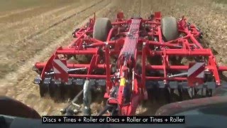 KUHN PERFORMER  Deep working cultivators Startup [upl. by Ahsuoj]