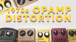 1970s OpAmp Distortion [upl. by Remled]