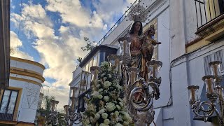 Procesión Virgen del Rosario de el Beaterio Jerez 2024 [upl. by Ahsennod]