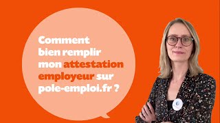 On Est Là Pour Vous  96  Comment remplir mon attestation employeur [upl. by Nhguavad605]