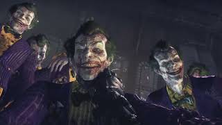 Batman Arkham Knight  Batman Beyond Fights Jokers Hallucination [upl. by Ardnaxila]