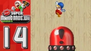 Newer Super Mario Bros Wii  World 5  Freezeflame Volcano Part 14 [upl. by Frederica]