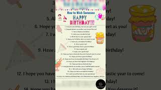 Most Creative Ways to Wish Someone Happy Birthdayshorts [upl. by Manda]