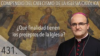 nº 431 ¿Qué finalidad tienen los preceptos de la Iglesia [upl. by Akiner833]