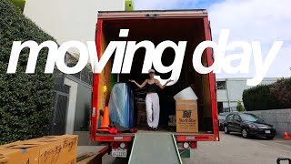 MOVING DAY VLOG moving into my new los angeles home [upl. by Drannel66]