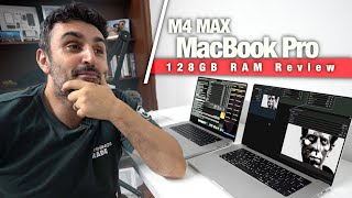 128GB vs 64GB M4 Max MacBook Pro  Ultimate AI RAM Performance REVIEW [upl. by Lorimer]