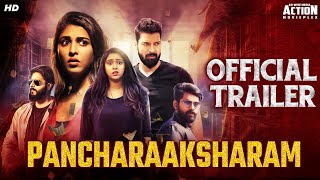 PANCHARAAKSHARAM 2021 Official Hindi Trailer  South Movie 2021  Santhosh Prathap Madhu Shalini [upl. by Jamin349]