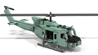 Lego UH1 HUEY  Iroquois [upl. by Mighell]