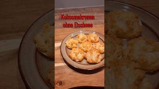 Kokosmakronen selber machen rezept backen homemade adventskalender Weihnachten [upl. by Der652]