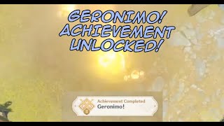 How to Complete Geronimo Achievement  Genshin Impact [upl. by Sairu]