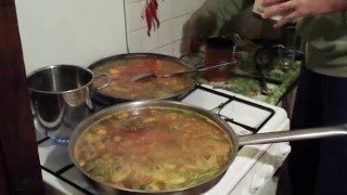 Paella tipica spagnola fatta in casa [upl. by Lalat]