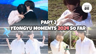 YEONGYU MOMENTS 2024 SO FAR PART 2 [upl. by Burrill]