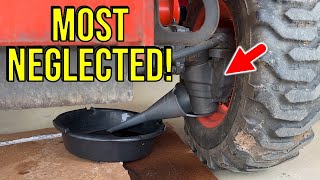 Check Your Kubota Tractor Front Axle Oil Level IMMEDIATELY  Then Change It [upl. by Ausoj]