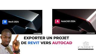 Comment bien exporter un projet de Revit vers Autocad [upl. by Neffirg]