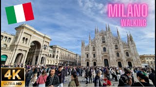 Milano  Italy  Indro Montanelli Garden  Piazza del Duomo  Piazza Sempione  S22 Ultra  4K 60fps [upl. by Welch]