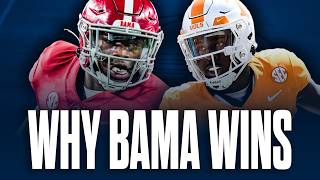 Why Alabama Football WILL BEAT Tennessee Football  Alabama vs Tennessee Preview [upl. by Graig]