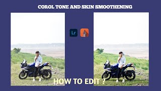 LIGHTROOM EDITING  COROL TONE  AUTODESK SKETCH BOOK SKIN SMOOTHENING ll [upl. by Creedon971]