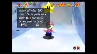 SM64  Snowmans Land 100 Coins  0x A Presses [upl. by Urata708]