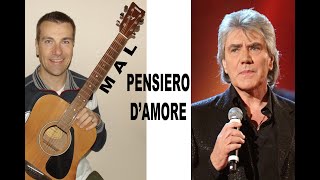 Pensiero damore MAL Cover chitarra acustica wwwsergioestefyit [upl. by Nayrbo759]