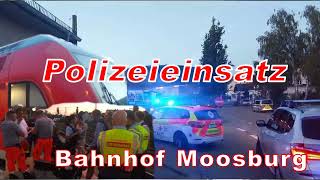 Polizeieinsatz Bahnhof Moosburg [upl. by Enyaht993]