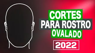 PEINADOS para ROSTRO OVALADO HOMBRE 2022 [upl. by Lowe]