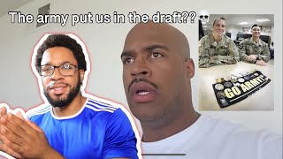 FROM TIKTOK TO THE WARZONE  Reacting to LongBeachGriffys new video about the new gen z army [upl. by Roselin]