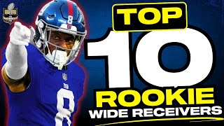 UPDATED Top 10 Rookie Wide Receiver Rankings Post NFL Draft  Dynasty Fantasy Football 2024 [upl. by Ilrac884]