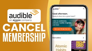 How To Cancel Audible Membership Through Amazon 2024 Easy Tutorial [upl. by Binette]